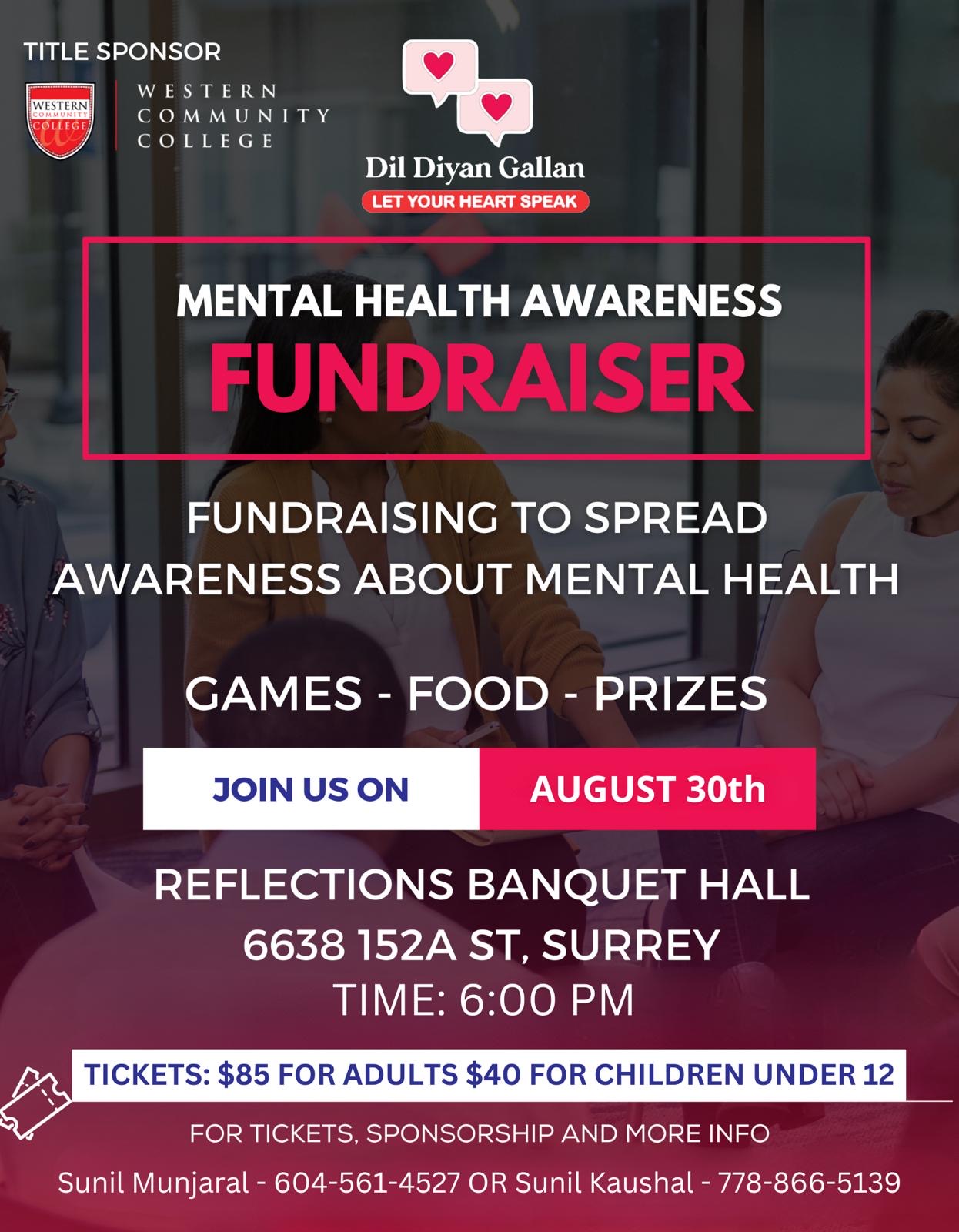 dil diyan gallan mental health fundraiser surrey