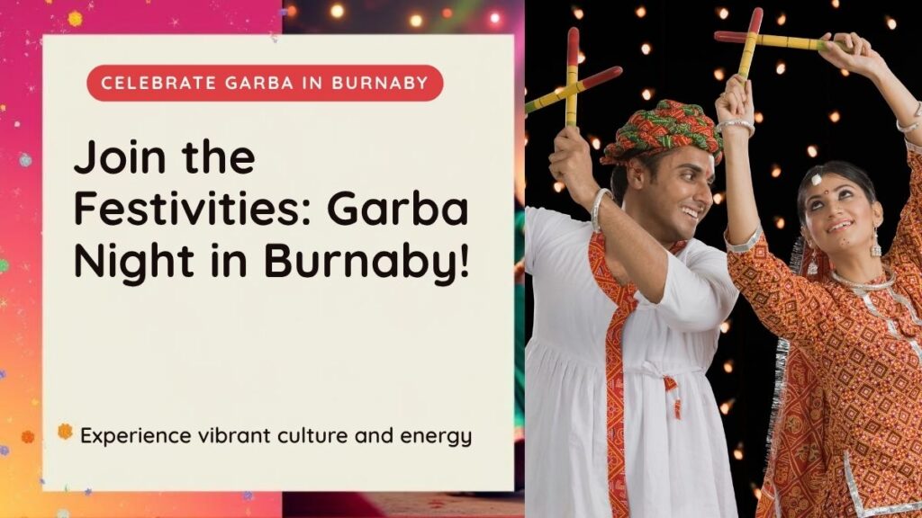 celebrate garba dandiya 2025 in burnaby