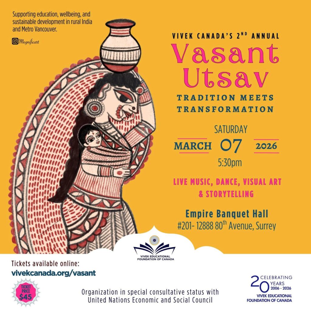 vivek canada vasant utsav 2026