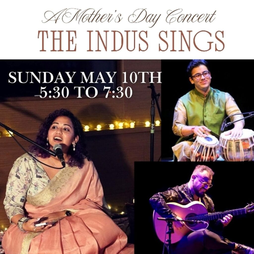 a mother's day concert the indus sings