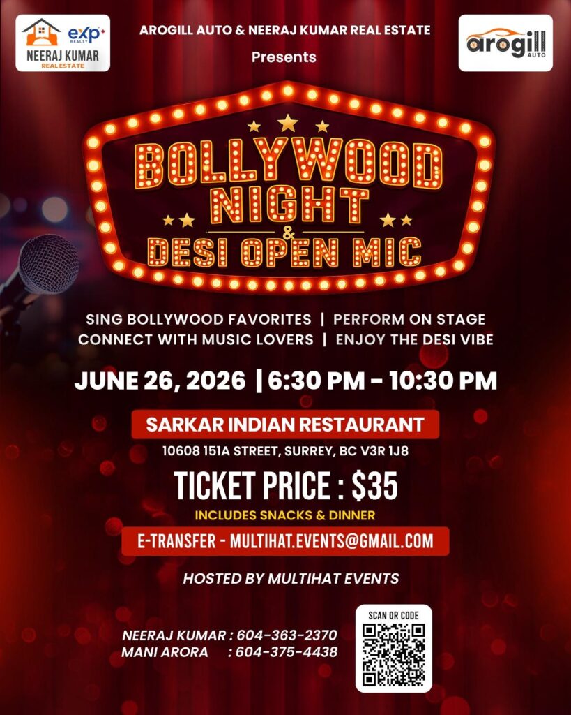 bollywood night surrey