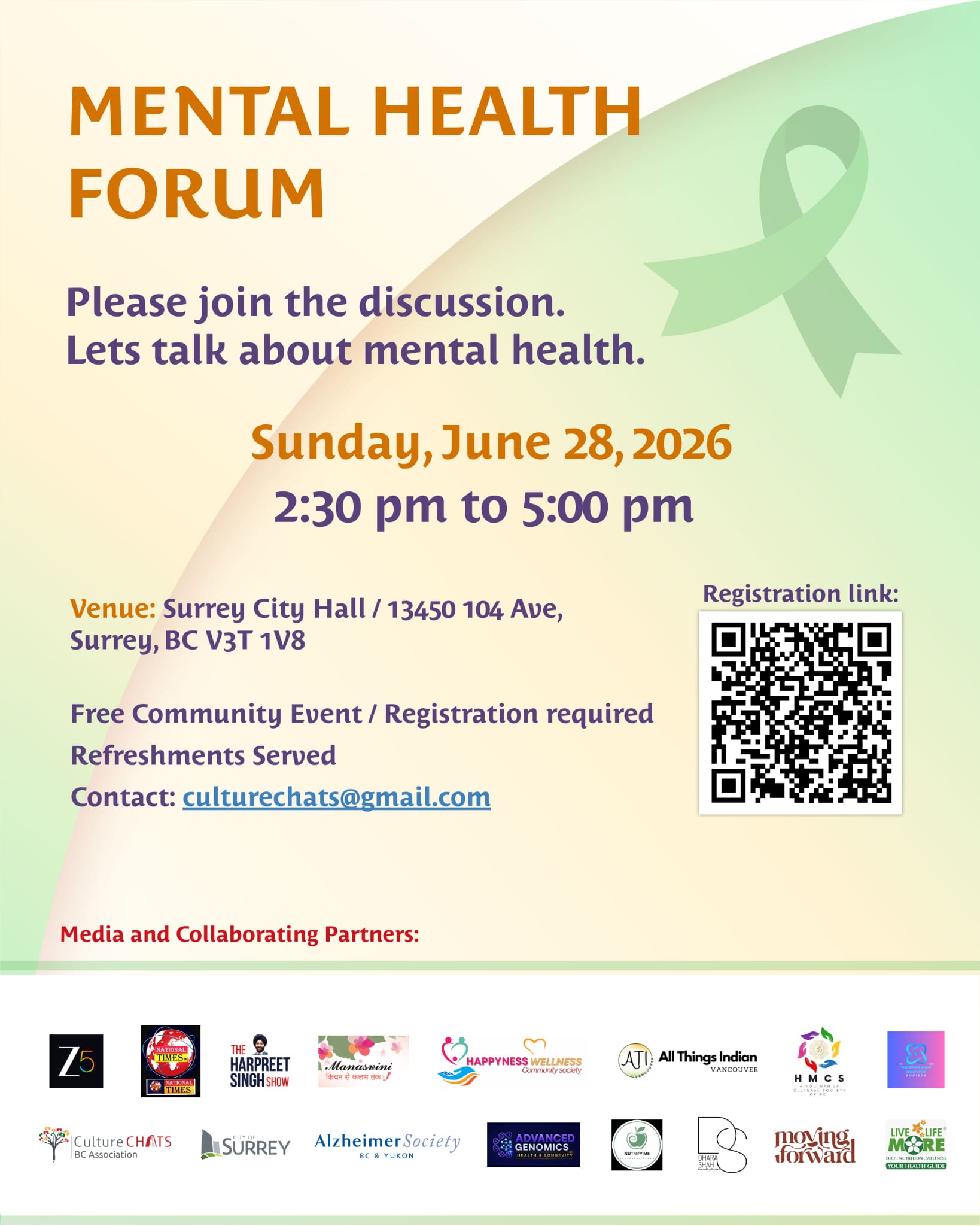 mental health forum bc culture chats
