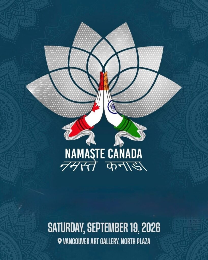 namaste canada 2026