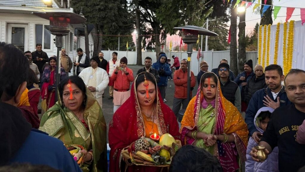 chhath puja in surrey, vancouver, bc, canada