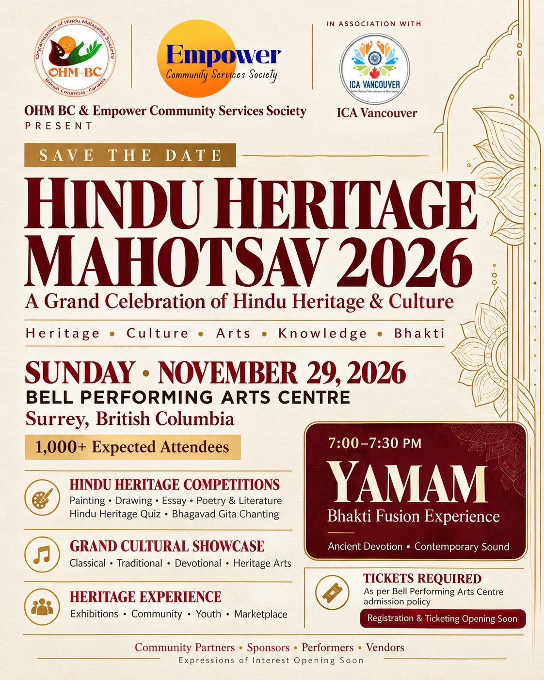 hindu heritage mahotsav 2026