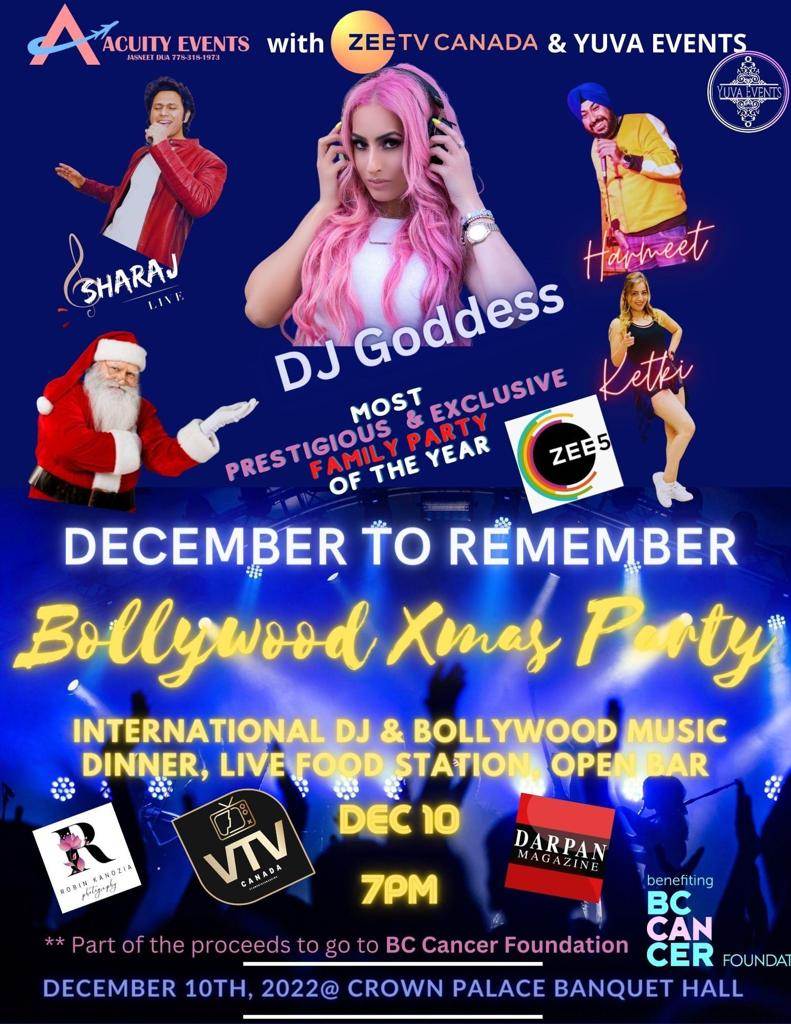 Bollywood Xmas Party